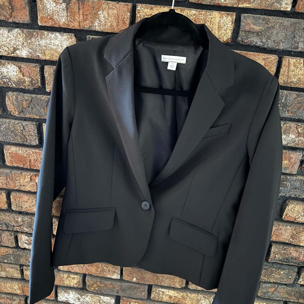 New York & Company Black Blazer for Women